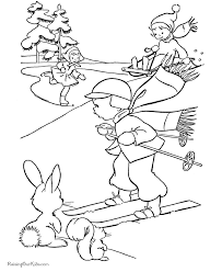 New Skates Christmas Coloring Pages Sports Coloring Pages Cool Coloring Pages Coloring Pages Winter
