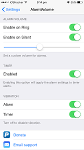 Set Custom Volume For Alarm And Timer With Alarmvolume Tweak Ios Hacker