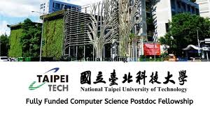 National Taipei University Of Technology Is Accepting Applications For Postdoc Fellowship Computer Science University Computer Science Computer Science Lessons