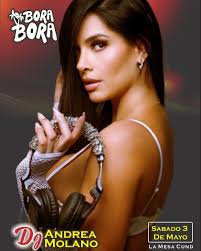 Ya están preparados para este sábado 3 de mayo 🎉🍹 En La Mesa  Cundinamarca, la reina de la Salsa 👸🪇 Dj Andréa Molano