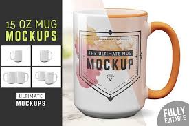 Download 15 Oz Mug Mockups Psds Mugs Business Card Mock Up Create Your Own Background