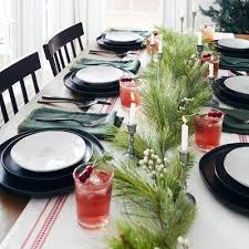 Stoneware Dinner Plate Black Hearth Hand With Magnolia In 2020 Christmas Dinner Table Christmas Table Decorations Christmas Dining