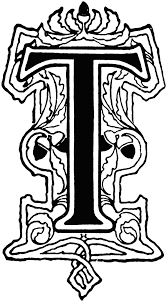 Decorative Letter T Decorative Letters Letter T Lettering