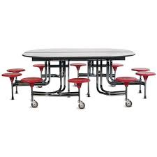 Biofit Oval Cafeteria Tables In 2020 Cafeteria Table Childrens Furniture Cafeteria