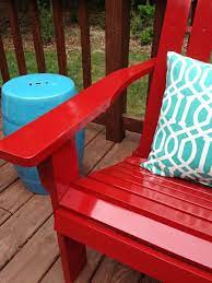 Things That Didn T Work Like I Thought They Would Young House Love Painted Outdoor Furniture Painted Patio Painting Patio Furniture