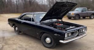 Image result for Black 1967 Barracuda