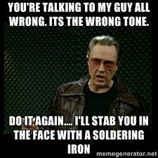 Christopher Walken Joe Dirt Meme Walken Christopher Walken Quotes Joe Dirt