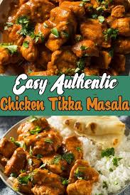Chicken Tikka Masala Easy Indian Style Chicken Tikka Masala Recipe Recipe Chicken Tikka Masala Recipes Chicken Tikka Masala Chicken Tikka