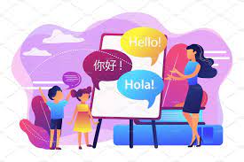 language learning camp concept learn english free english lessons language