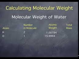 Calculating Molecular Weight
