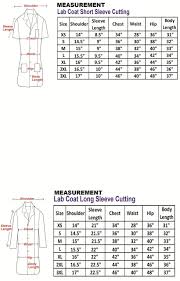 A flame resistant lab coat is required when handling pyrophoric substances outside of a glove box. Female Lab Coat Measurement Table Smart Uniform Malaysia Lab Coat Coat Medical Coat