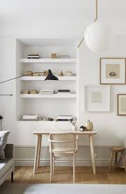 Small home office ideas pinterest. Pin By Thatgemruby On Minimal Neutrals Home Office Design Home Office Decor Home Decor