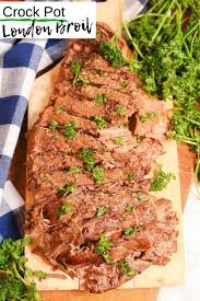 London Broil In Crock Pot Recipe London Broil Recipes London Broil Slow Cooker London Broil