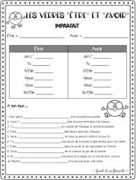 A simple explanation of conjugate être in l'imparfait (imperfect tense). Etre Et Avoir Imparfait By Find It In French Tpt