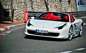 Used ferrari 458 for sale. Ferrari 458 Spider White And Black Ferrari Spider