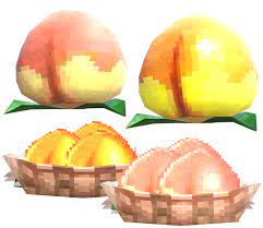 Fruit can be planted to grow trees, or sold for bells. 3ds Animal Crossing New Leaf Peach The Models Resource
