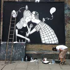 The Love Filled Street Art Of Alex Senna Street Art Street Art Banksy 3d Street Art