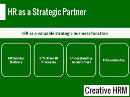 Hr As A Strategic Business Partner Business Partner Partners Human Resource Management