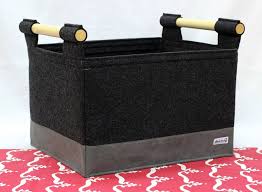 Kaminholzkorb Mit Kunstlederboden Kaminholzkorb Leder Boden Holz