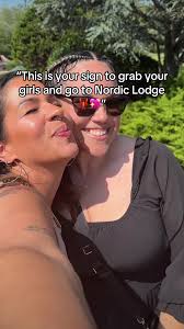 Girl Driving 2 Hours to Nordic Lodge