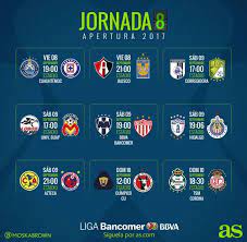 We did not find results for: Fechas Y Horarios De La Jornada 8 Del Apertura 2017 De La Liga Mx As Mexico