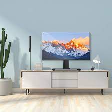 Maybe you would like to learn more about one of these? Buy Perlesmith Universal Tv Stand Table Top Tv Stand For 37 55 Inch Lcd Led Tvs Height Adjustable Tv Base Stand With Tempered Glass Base Wire Management Vesa 400x400mm Online In