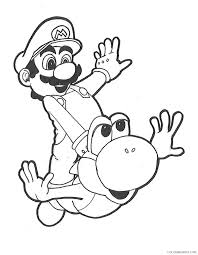 Yoshieggnsmbw a yoshi egg the yoshi stuffie was designed off of a coloring page i found the body and face are sewn and the eyes arms and belly are glued yoshi coloring pages with egg yoshi egg coloring pages. Yoshi Coloring Pages Flying With Mario Coloring4free Coloring4free Com