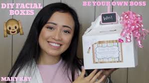 DIY Mary Kay Facial Boxes + TIPS