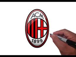 109.70 kb uploaded by papperopenna. How To Draw The A C Milan Logo Youtube