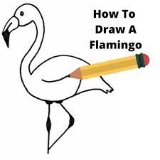 Free and fast shipping all purchased products, custom size products are shipped by ups within 2 business days, ready products are delivered within 24 hours. How To Draw A Flamingo Easy Step By Step Drawing Tutorial