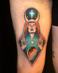 Fortune teller tattoo is a shop specializing in custom and traditional americana tattooing. Fortune Teller Tattoo On The Thigh