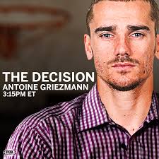 Antoine Griezmann will make a televised announcement today