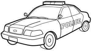 Didou et yoko sont là. Coloriage Voiture De Police Dessin Gratuit A Imprimer