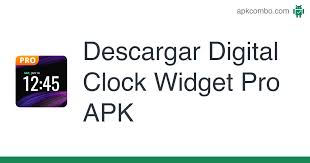 Before you download huge digital clock pro v5.3.14 paid sap apk, you can read a brief overview and features list below. Digital Clock Widget Pro Apk 4 5 Aplicacion Android Descargar