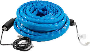 How to keep a garden hose from freezing. Amazon Com Camco 22912 50 Feet Taste Pure Heated Drinking Water Hose With Thermostat Lead Free Automotive