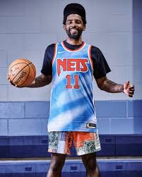 Kevin durant new jersey brooklyn nets air hooded sweatshirt. Irving Nets To Revive Retro Tie Dye Jerseys In 2021