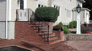 Stair railings serve more than a functional purpose. Wrought Iron Railings Ma Ri Custom Iron Hand Rails Ornamental Exterior Ironwork Custom Iron Balconies Outdoor Rails Sousa Sons Ironworks Inc