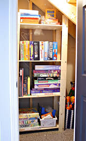 Eclectic farmhouse playroom reveal via bless'er house. Easy Diy Nerf Gun Storage From Thrifty Decor Chick