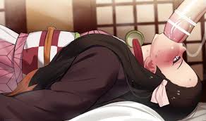 Nezuko deepthroat