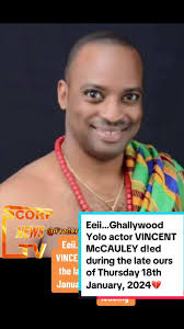 Ghallywood Yolo Actor Vincent McCauley Tragic Passing Update 2024
