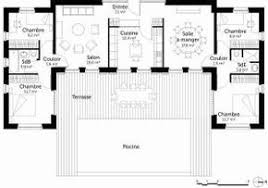Magnifique Plan Maison U En 110 M Ooreka 1 318661 8101 Au Sol De Avec Magnifique Plan Maison U En 110 M Ooreka 1 3186 Plan Maison En U Maisons En U Plan Maison