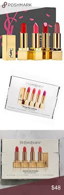 Yves Saint Laurent Rouge Pur Couture The Slim Glow Matte Lipstick Ysl Rouge Pur Couture Mini Lipstick Set Nib Lipstick Set Bold Lipstick Lipstick