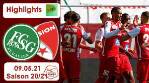 Gallen vs sion will take place at kybunpark in st. Highlights Fc St Gallen Vs Fc Sion 09 05 21 Youtube