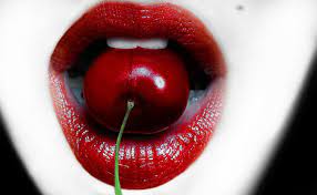 Wallpaper Women Open Mouth Love Heart Red Lipstick Fruit Green Lips Valentine S Day Emotion Cherries Food Color Flower Eye Petal Lip Sweetness Produce Land Plant Flowering Plant Human Body Organ Close