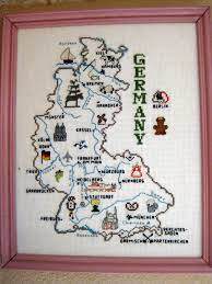 Crafts crosses cross stitches german patterns. Pin By Bonita Gallen On Cross Stitch Embroidery Needlepoint Cross Stitch Projects Ideas Cross Stitch Map Patriotic Cross Stitch