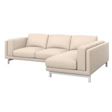 Choose items to buy together. Ikea Nockeby 2 Seat Sofa Cover With Right Chaise Longue Soferia Covers For Ikea Sofas Armchairs