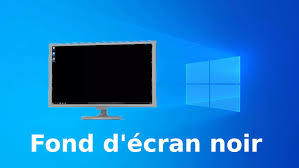 Il y a alors des écrans pc 4k de 24, 27 ou 32 pouces qui sont les. Impossible De Changer Le Fond D Ecran Noir De Windows 10 Malekal Com