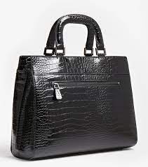 Tenemos buenas noticias para todos nuestros lectores. Sac A Main Katey Imprime Croco Guess Noir Sacs A Main Guess Accessoires Mode Ventes Pas Cher Com