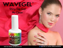 Top Coat Wave Glow In The Dark Gel Polish Confetti No Wipe UV Matte Top Coat