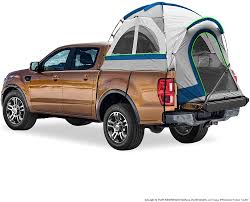 North East Harbor Pickup Truck Bed Camping Tent 2 Person Sleeping Capacity Includes Rainfly And Storage Bag Fits Compact Truck With Regular Bed 72 73 6 6 1 Gray And Blue Amazon Ca Sports